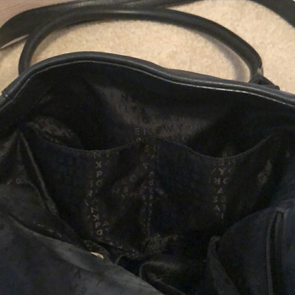 KATE SPADE XL COBBLE HILL LESLIE BLACK LEATHER WEE - Picture 3 of 3